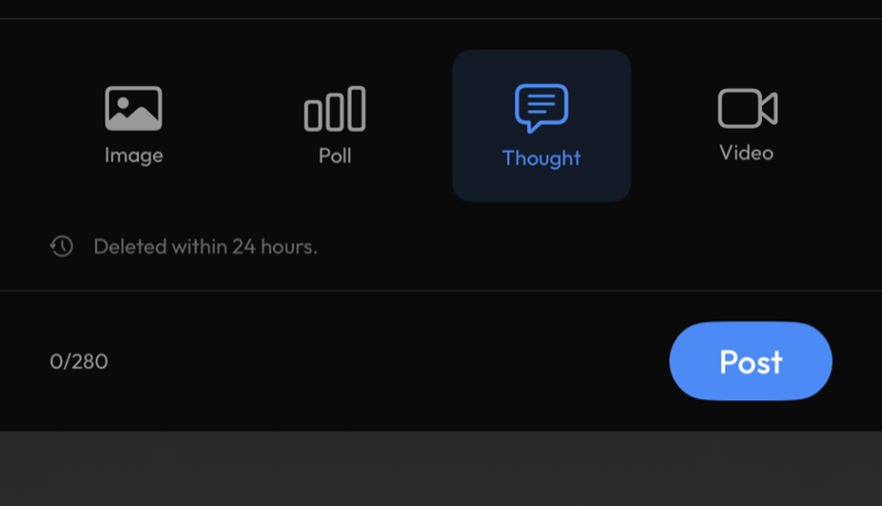 Composing a post